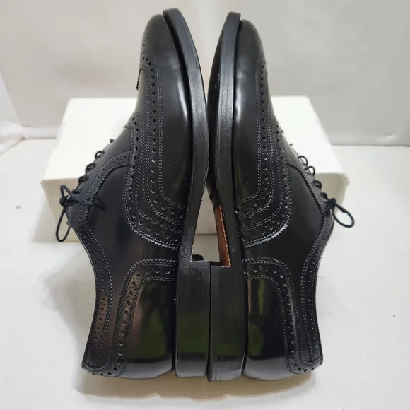 ALLEN EDMONDS BLACK DRESS SHOES SIZE 9.5 - Picture 8 of 14